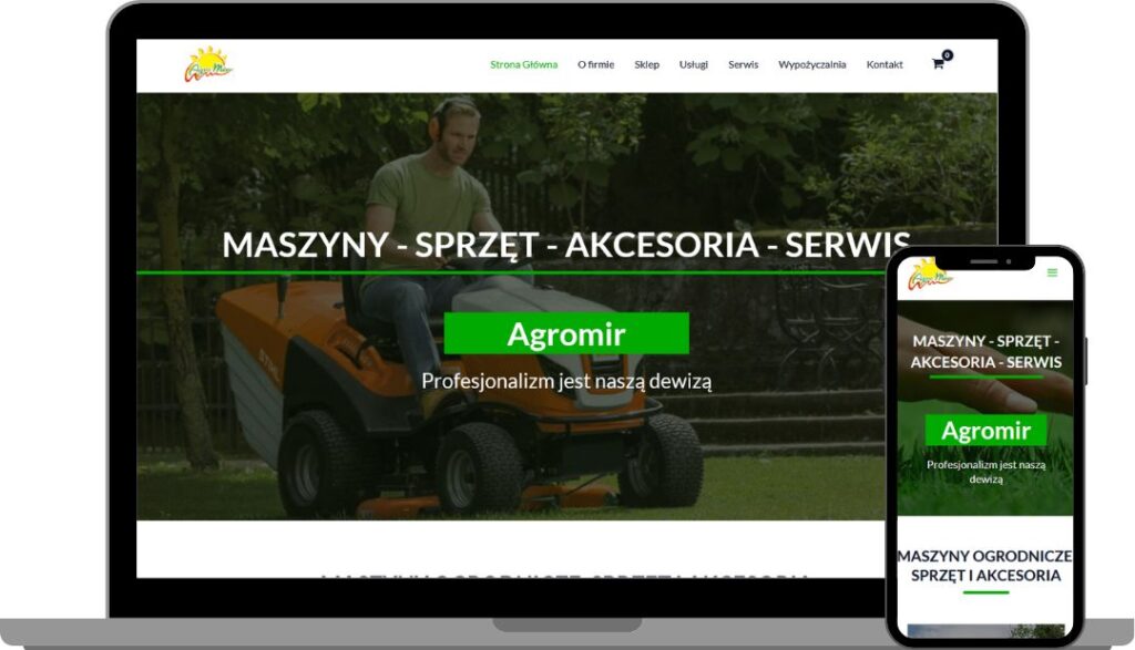 Sklep internetowy ogrodniczy z&nbsp;maszynami