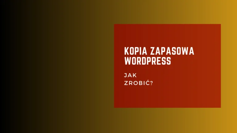 Jak zrobi膰 kopi臋 zapasow膮 strony na WordPressie bez wiedzy programistycznej? Sprawd藕 poradnik SRKstudio dotycz膮cy tworzenia kopii zapasowej WP z darmow膮 wtyczk膮 Duplicator.